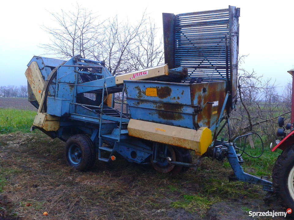 Kombajn ziemniaczany Anna Z664 łódzkie Czarnocin