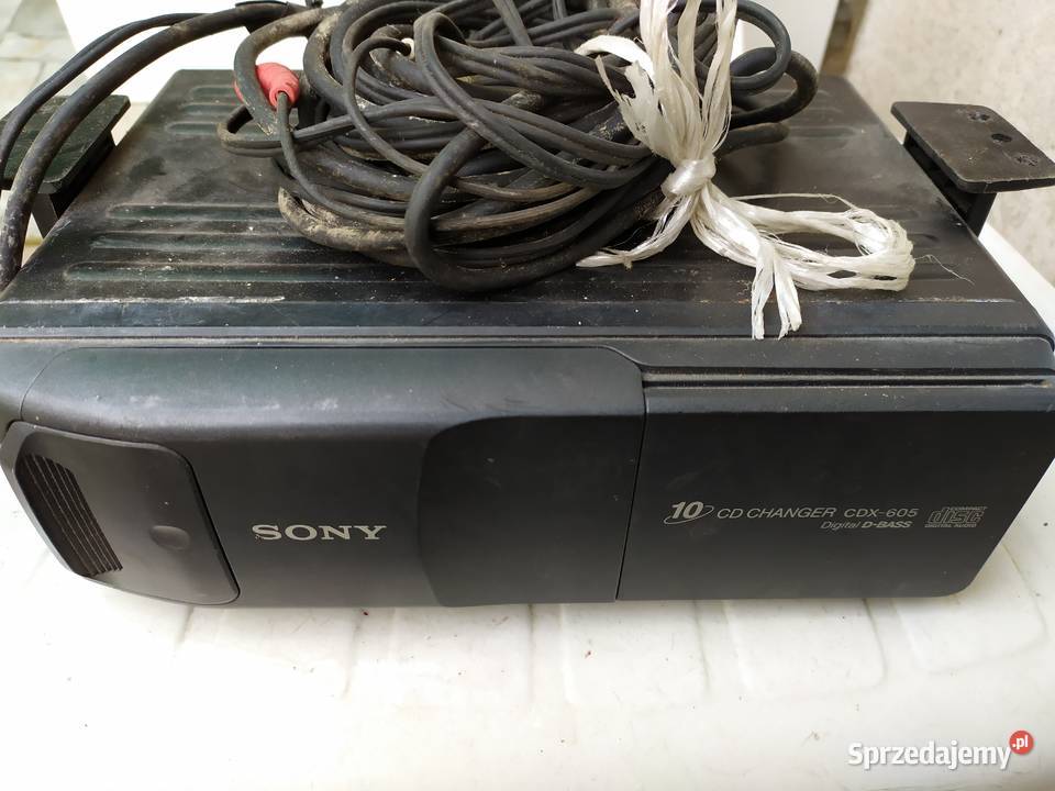 Zmieniarka CD Sony z kablami Sulęcin sprzedam
