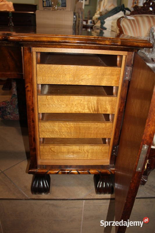 Biurko gabinetowe w stylu chippendale 18 FiaF Szczecin sprzedam