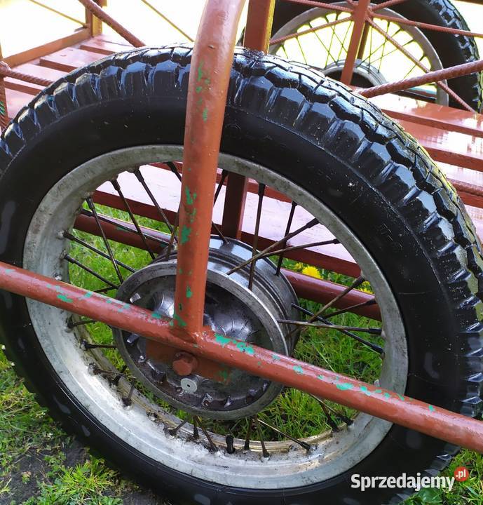 Wózek ogrodowy 116x75 koła MZ trophy podkarpackie