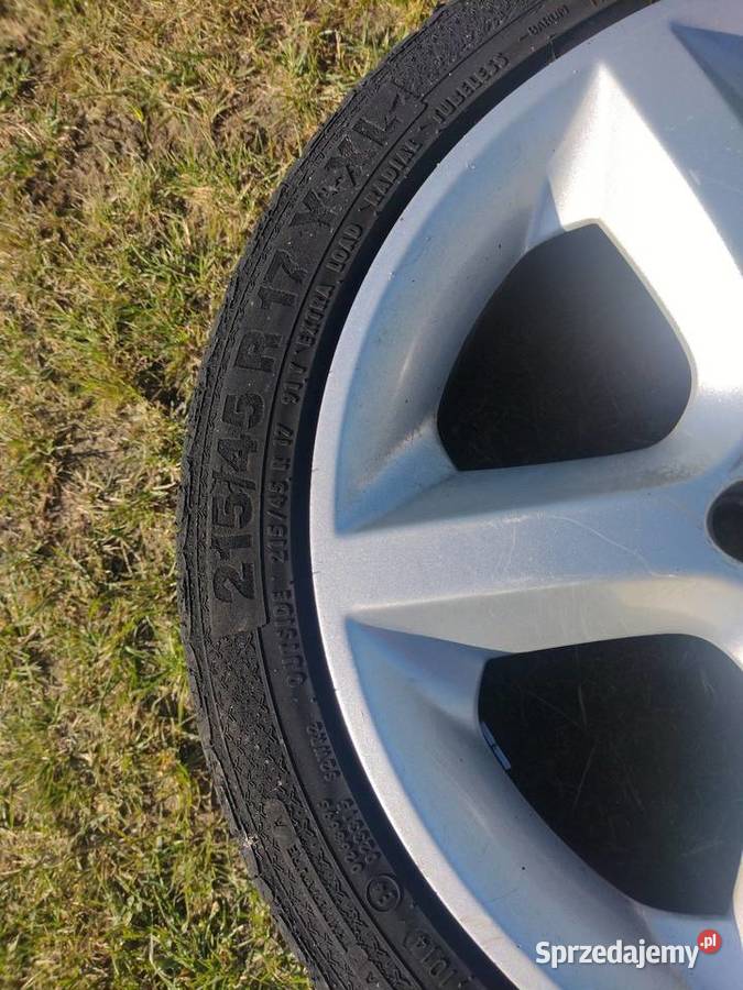 Alufelgi 17 opel komplet Pogórska Wola