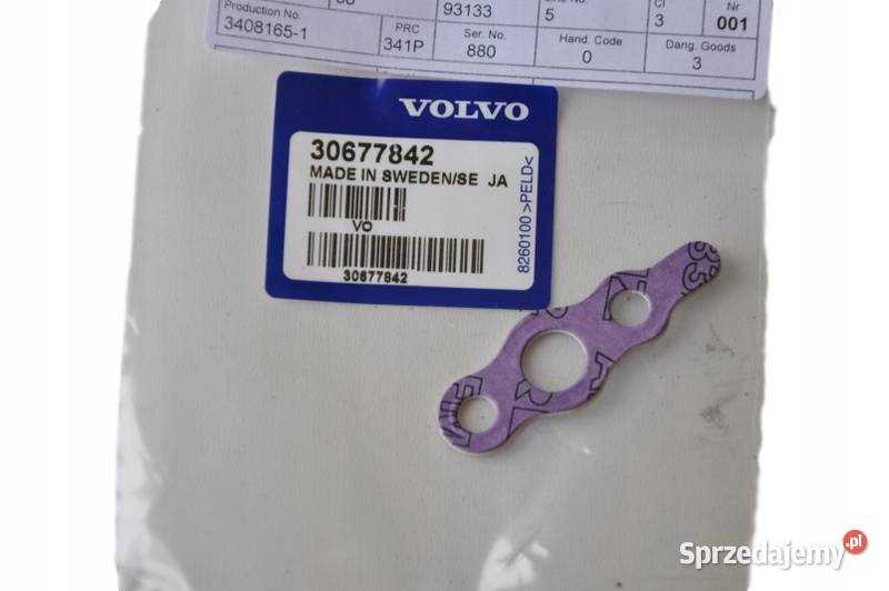 VOLVO S60 uszczelka przewodu chlodzenia turbiny dolnośląskie Bielany Wrocławskie