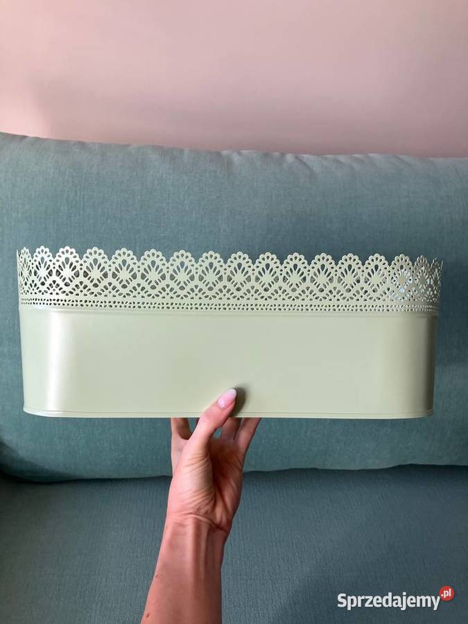 Nowe doniczki Ikea komplet różowa zielona Nisko