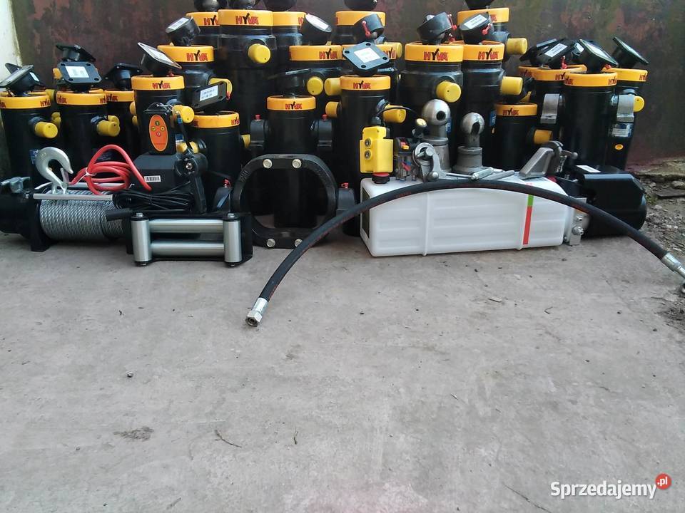 Nowy Siłownik Wywrotu 790Ton Wywrotka 3Str Przyczepy rolnicze podkarpackie Czarna Dolna