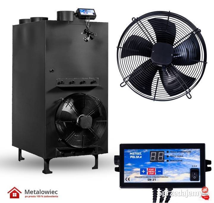 PIEC NADMUCHOWY PN4 3035 kW wentylator sterownik Szpetal Górny sprzedam