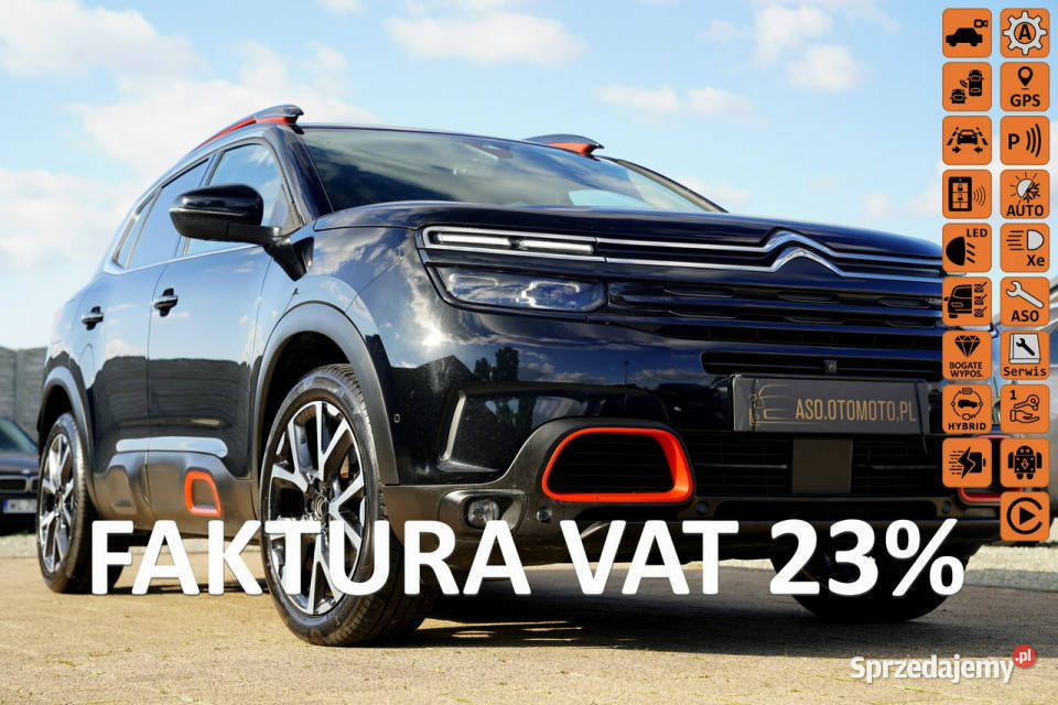 Citroen C5 Aircross SHINE skóra FUL LED grzane światła LED Otmuchów