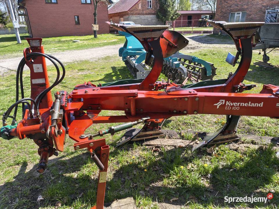 Pług Kverneland 4 skibowy obrotowy ED 100 wielkopolskie