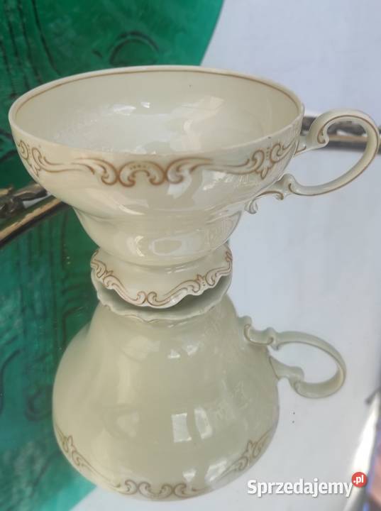 ROSENTHAL POMPADOUR filiżanka bez spodka Porcelana i szkło łódzkie Pabianice