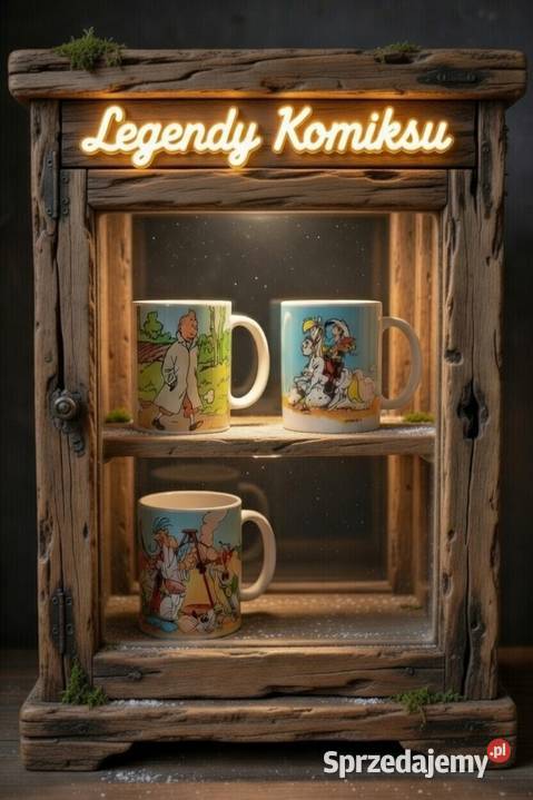 Asterix I Obelix Lucky Luke Tintin komiks zestaw