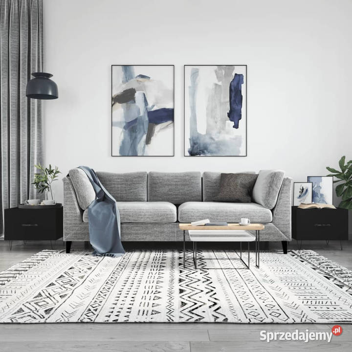 Stoliki kawowe 2 czarne 50x50x40 WM829383 Warszawa