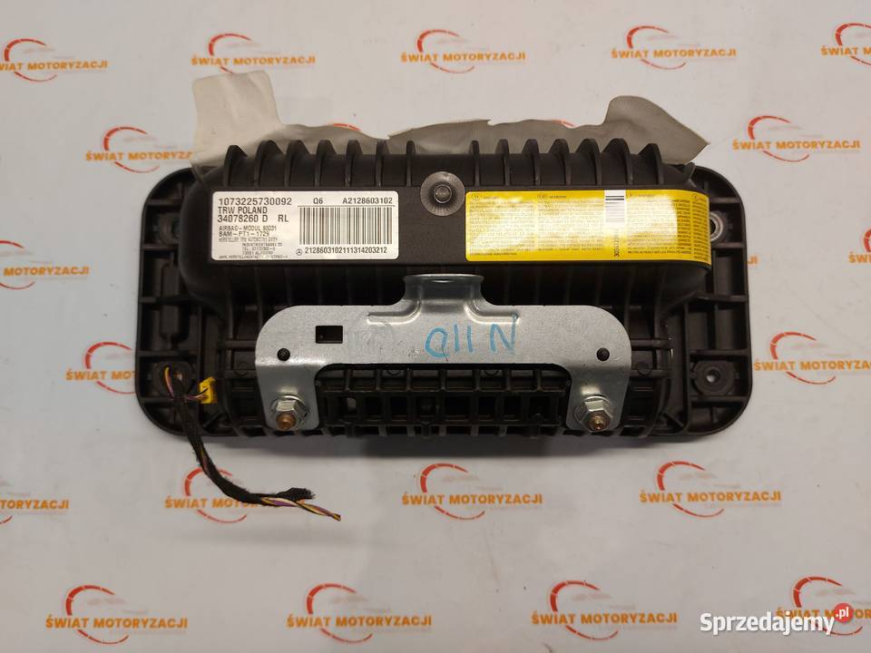 MERCEDES E KLASA W212 LIFT AIRBAG poduszka Poduszki powietrzne Kielce sprzedam