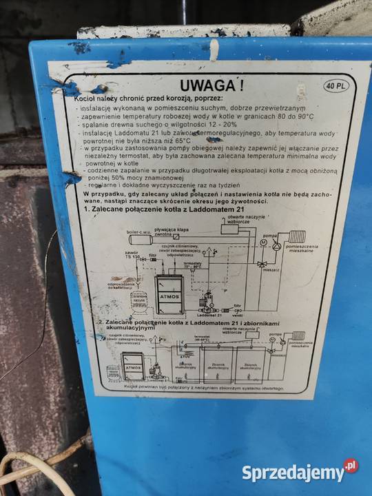 Kocioł centralnego ogrzewania ATMOS Kombi AC25S Samborzec