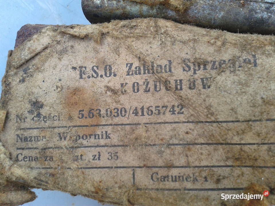 FIAT 125P WSPORNIKI ZDERZKA ORYGINALNY PROD FSO małopolskie Kęty