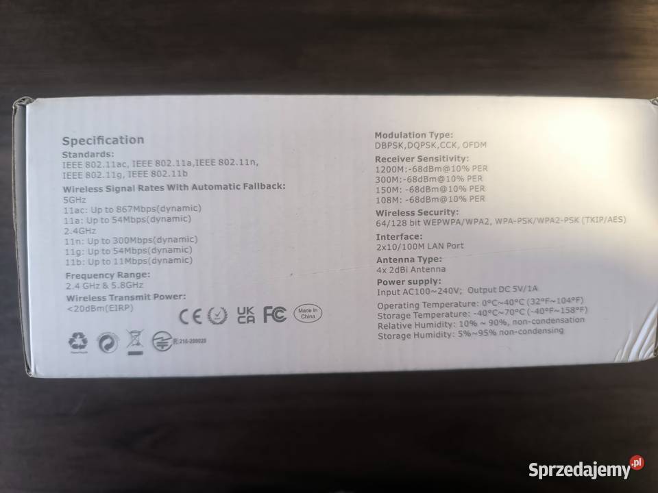repeaterwzmacniacz sygnału wifi Szczucin