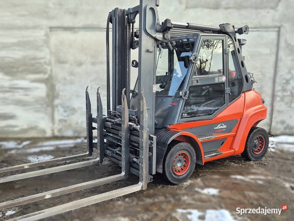 Linde H60 2021r kabina klima wózek widłowy H70 Rybnik