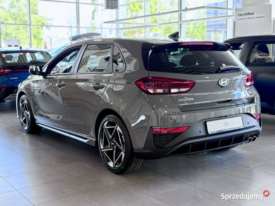 Hyundai i30 16 TGDI 7DCT 150 Nline III 2017 aluminiowe felgi Piotrków Trybunalski
