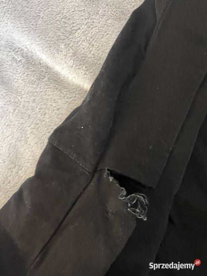 Legginsy rurki spodnie czarne podkarpackie Jasło