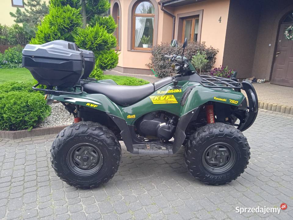 Quad Kawasaki kvf 750 4x4 mazowieckie Głowaczów