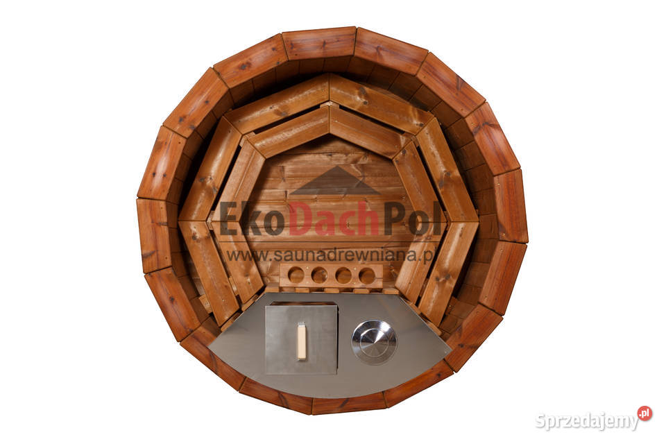 Gorąca Beczka Kąpielowa z Thermo Drewna Balia Grudziądz