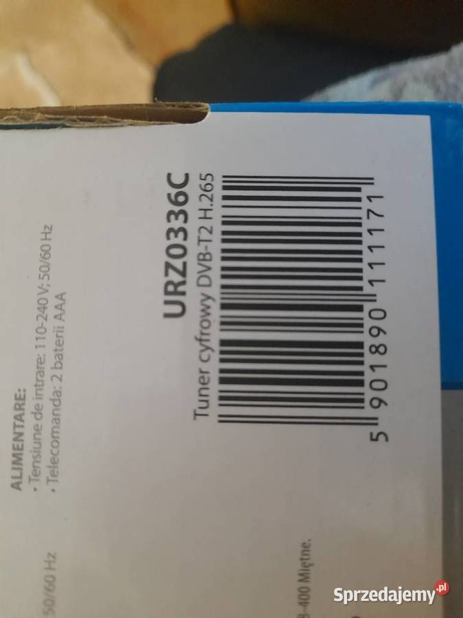 Tuner cyfrowy DVBTT2 HEVC H265