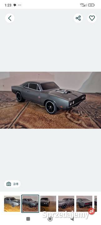 DODGE CHARGER zdalnie sterowany sprawny