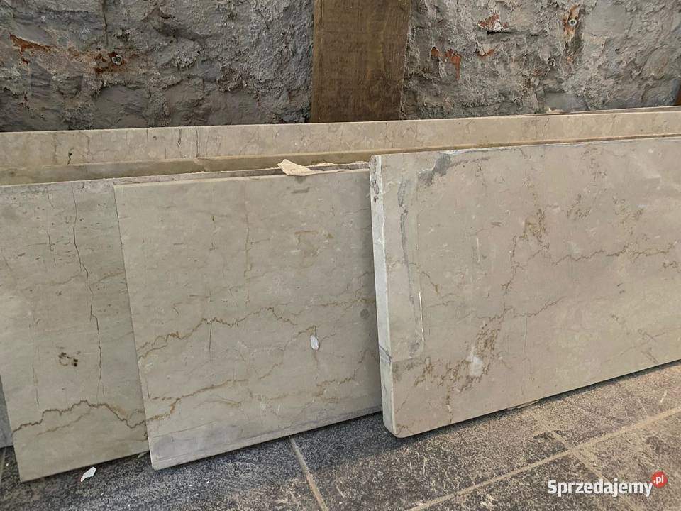 Parapety marmurowe 3 grubości w różnych
