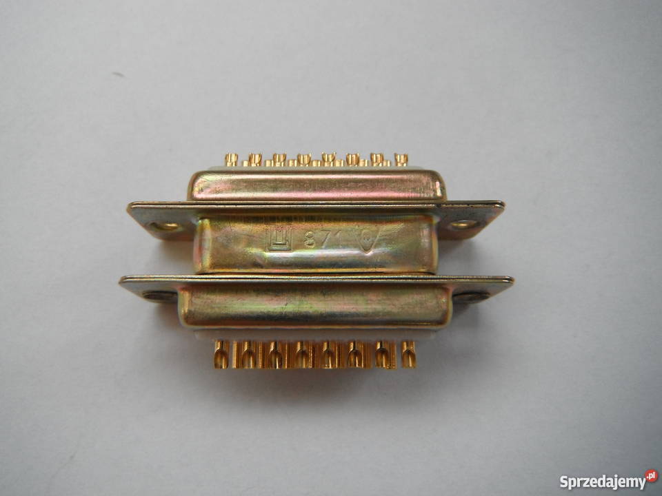 Złącze 871015 Unitra Eltra DB15 DSub 15 pin Barak