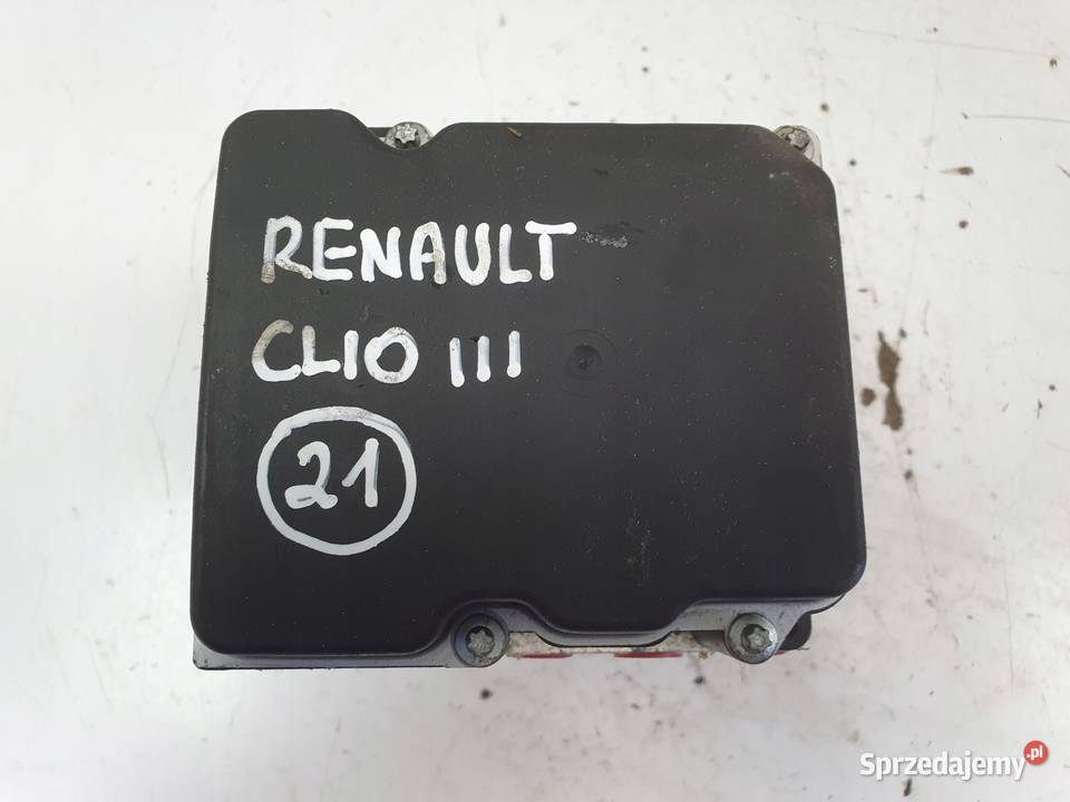 Renault Clio III POMPA HAMULCOWA ABS Sterownik osobowe lubelskie Rudka