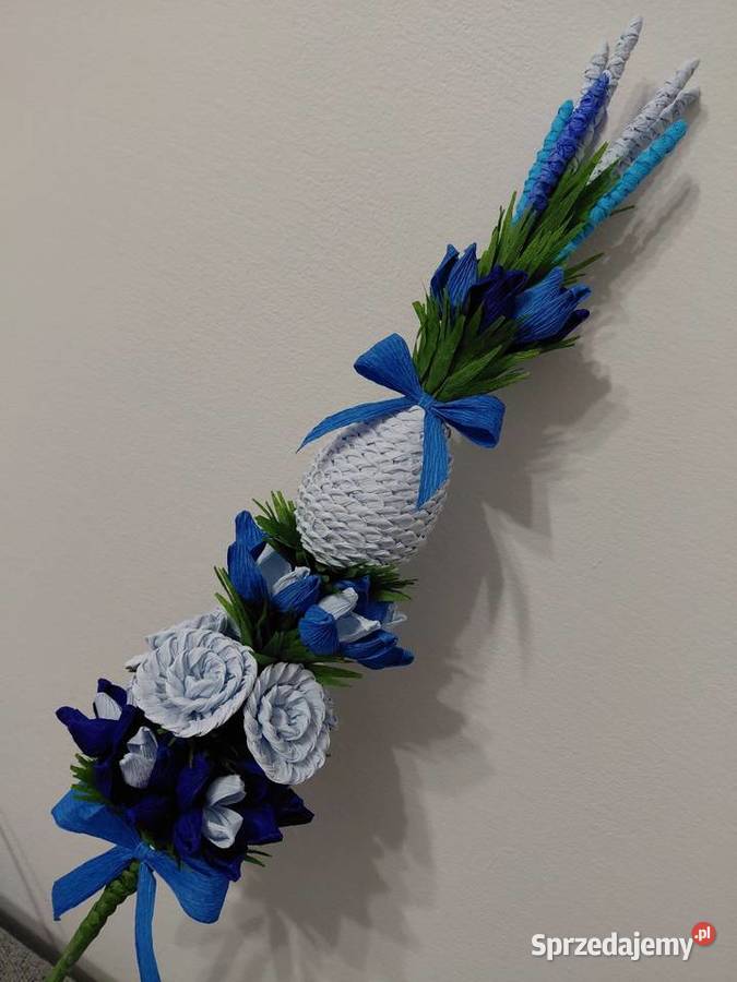 Palma wielkanocna z jajem