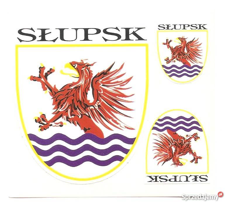 Naklejka Słupsk Herb