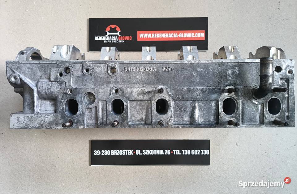 GŁOWICA Audi VW 25 TDI 10V Pomprowtrysk AXD Brzostek
