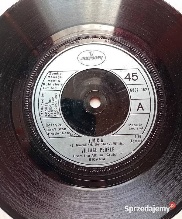 SP Village People YMCA The Women Mercury 1978 r sprzedam