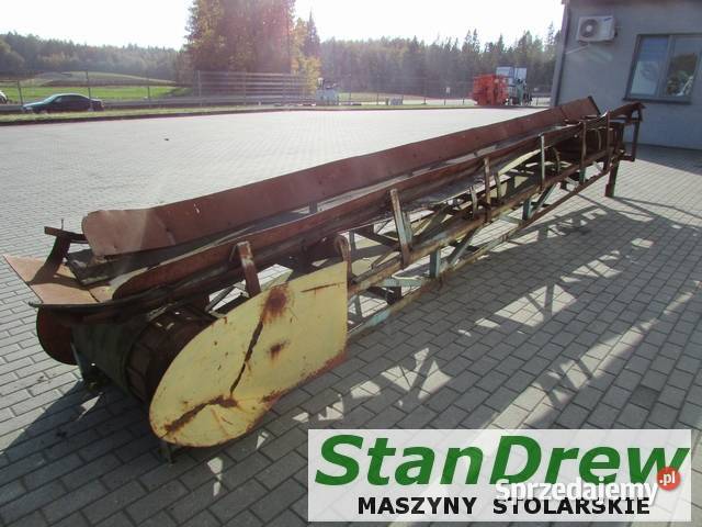 Taśmociąg stół odbiorczy 8 Elektryczny podajnik pomorskie Mojusz sprzedam