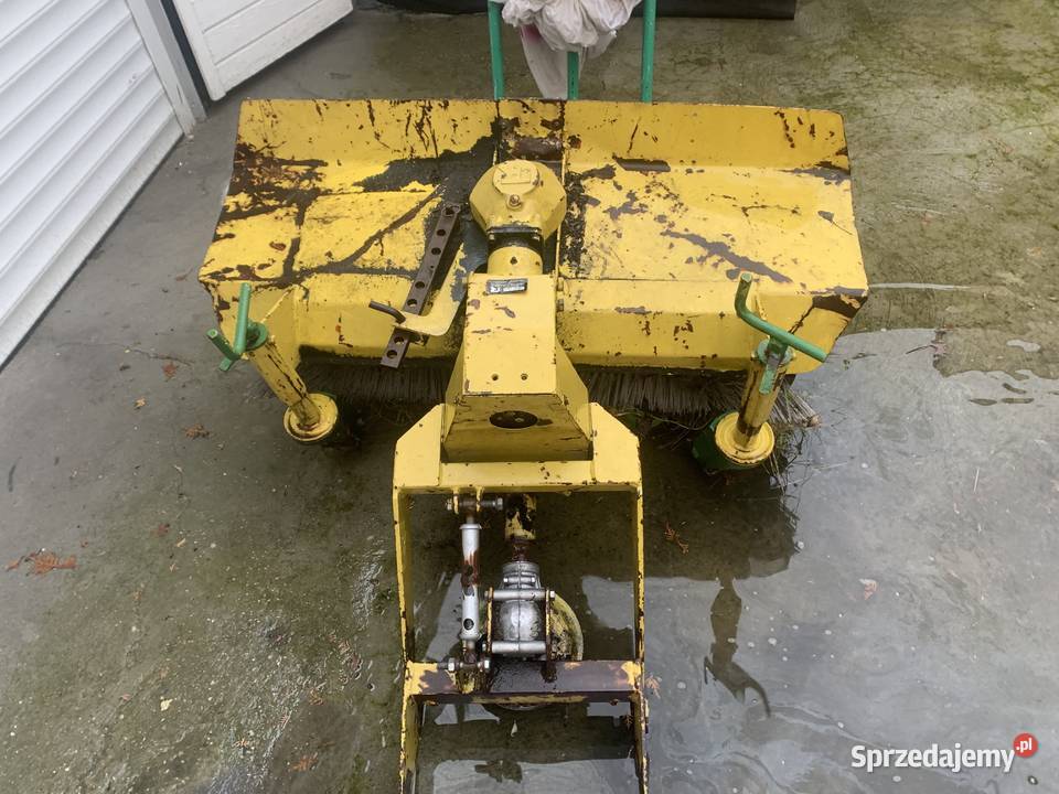 Traktorek John Deere spych kosiarka zamiatarka Sława