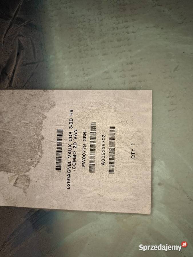 Szyba przednia bmw opel VW ford