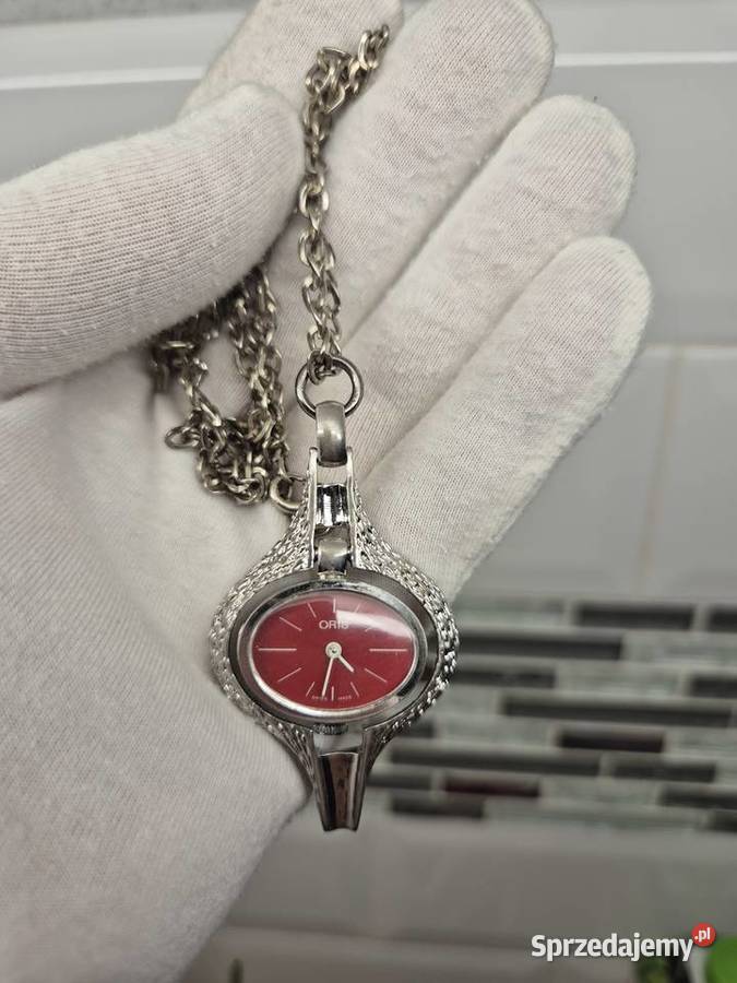 Zegarek naszyjnikwisiorek Oris 70s Chorzów