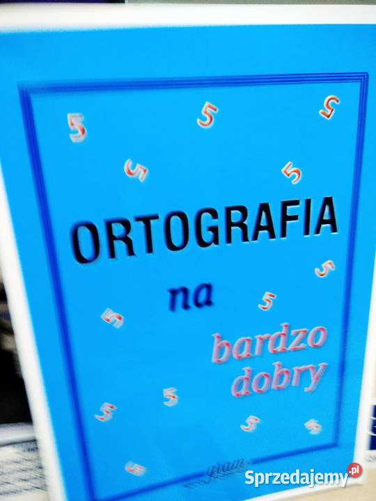Ortografia na antykwariat szkolny polski Warszawa sprzedam