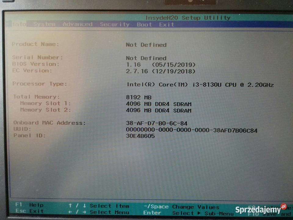 SK hynix DDR4 2x4GB 8GB PC4 3200AA RAM laptopowy Bydgoszcz sprzedam