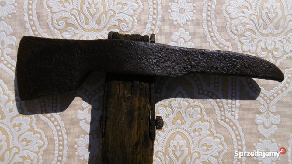 topór strażacki toporek siekiera ozdoba prl opolskie