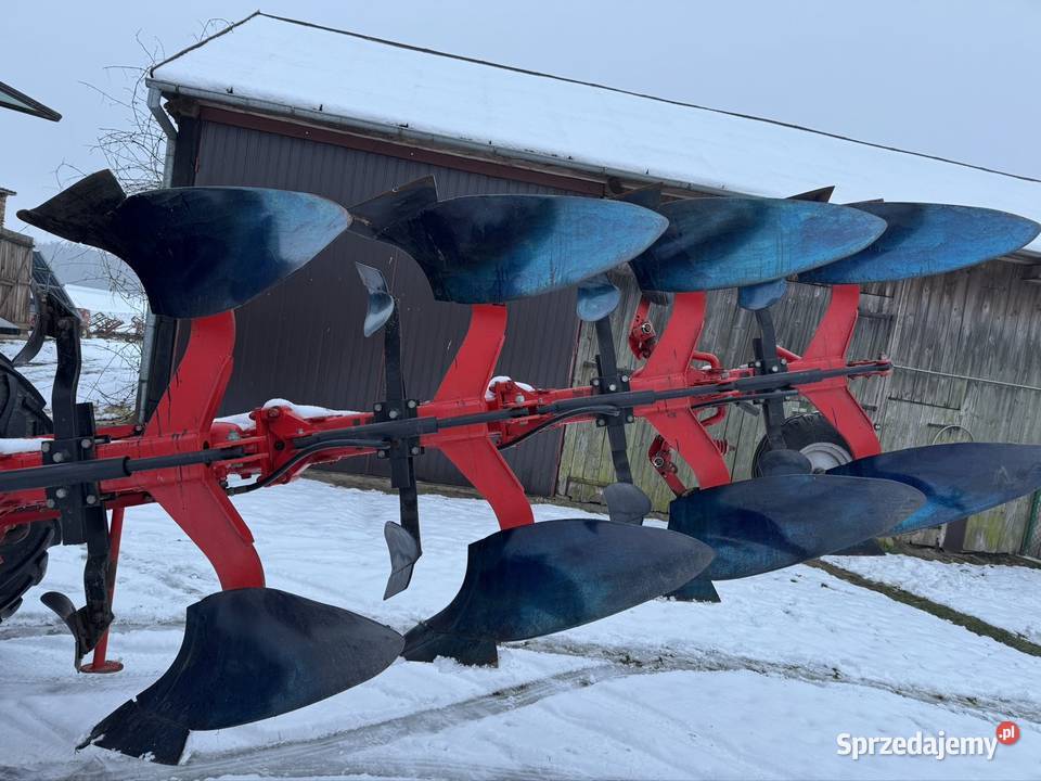 Pług obrotowy Agrolux Overum 4 skib Zabezp nieuszkodzony Wieluń sprzedam