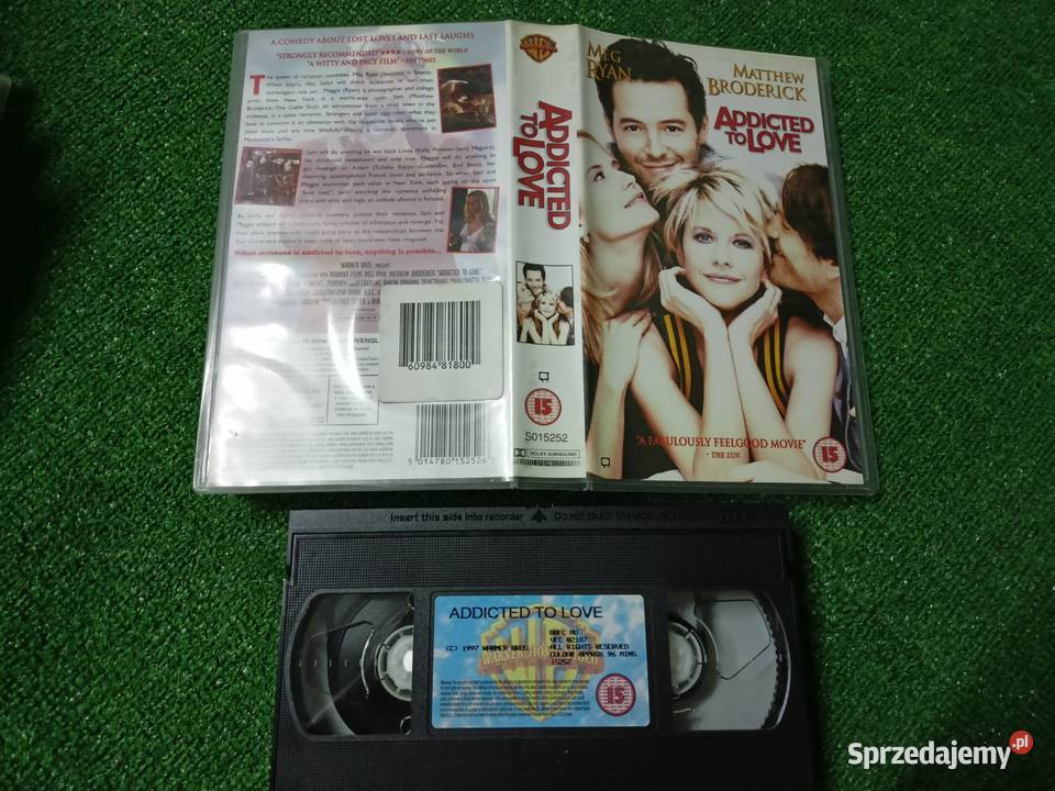 Kaseta VHS film Addicted to live Rzeszów