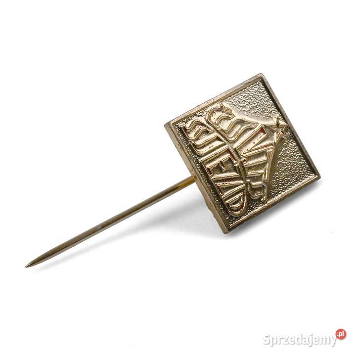 SVTS Kongres 15 Metal Przypinka Socrealizm Nauka Pozostałe Szczecin