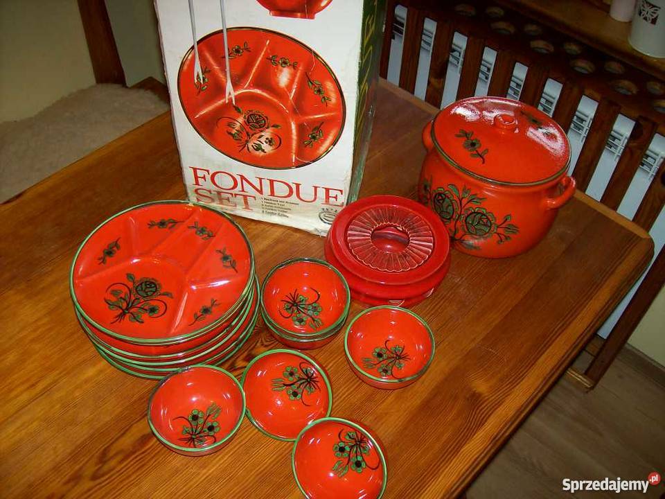 Zestaw Fondue 6ścio częściowy inny kolor Akcesoria kuchenne Mirosławiec