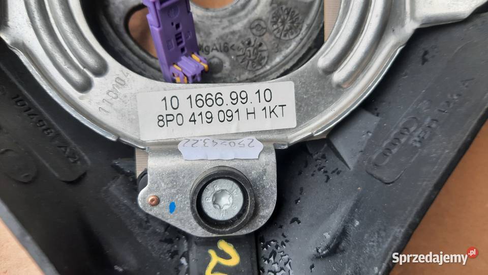 skóra kierownica trójramienna Audi A3 8p z Dębno