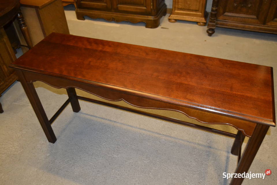 konsola stolik drewno egzotyczne