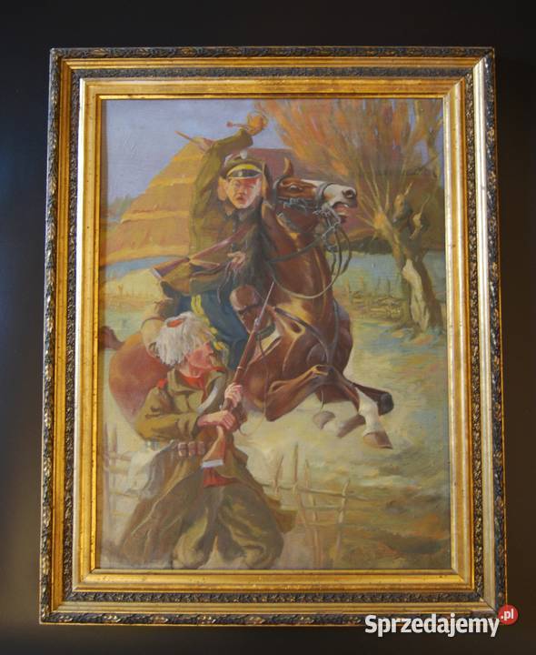 Obraz Bij bolszewika Wacław Hładuński 18991962 Poznań