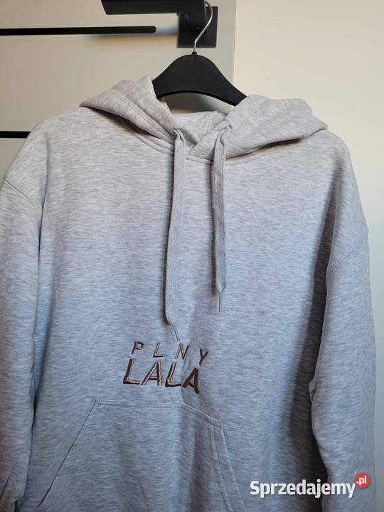 Szara bluza z kapturem Plny Lala XXS