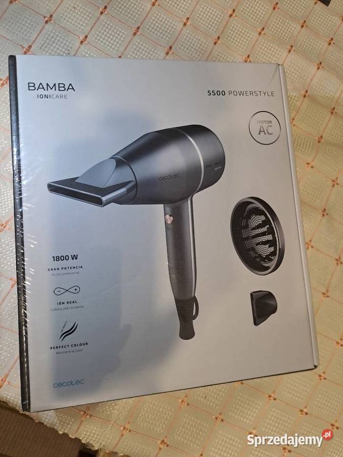 Idealna suszarka do włosów Cecotec Bamba Przemyśl sprzedam
