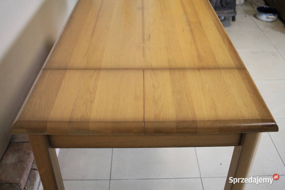 Stół jadalniasalon lity DĄB rozkładany Stoły, krzesła, biurka