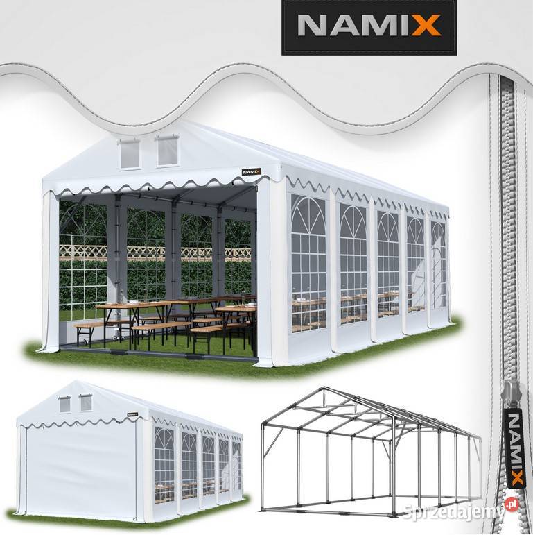 Namiot PRESTIGE 5x103m ogrodowy imprezowy garaż